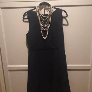 Ann Taylor Navy Lace Dress.Size10.